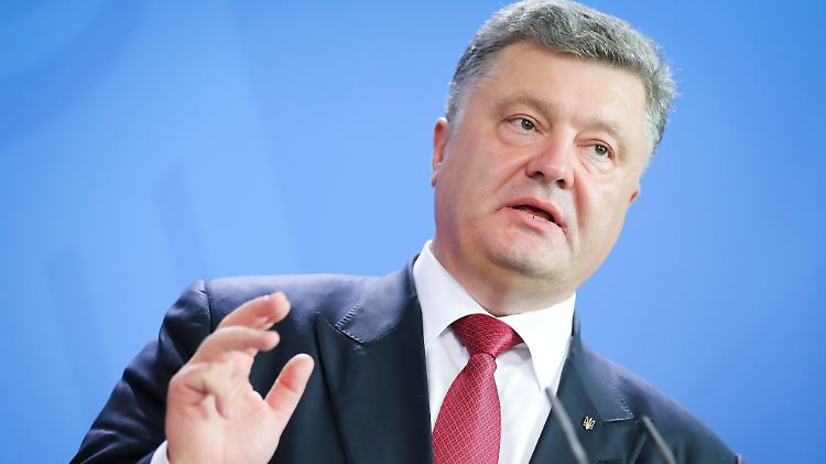 Petro Poroschenko ist ein Gegner der Ostsee-Pipeline.