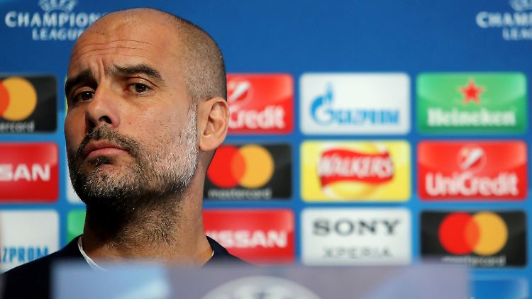 "Vielleicht liegt es an mir": Josep Guardiola.