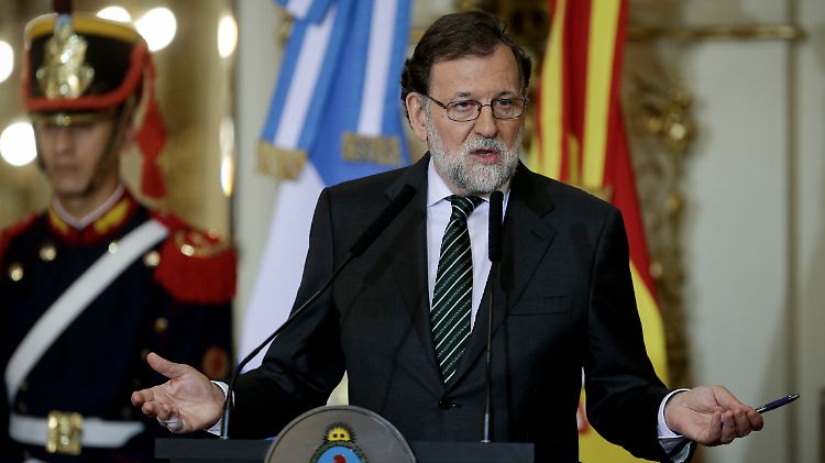 Rajoy: Die Entscheidungen der Gerichte sind hinzunehmen.