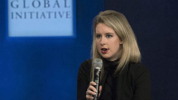 Theranos-Gründerin Elizabeth Holmes