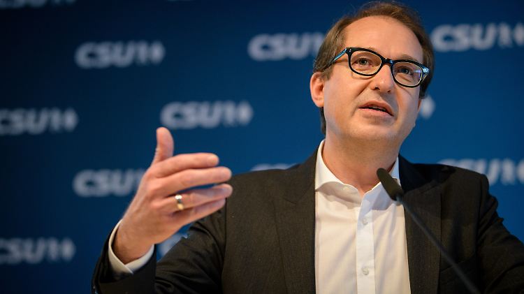 CSU-Landesgruppenchef Alexander Dobrindt