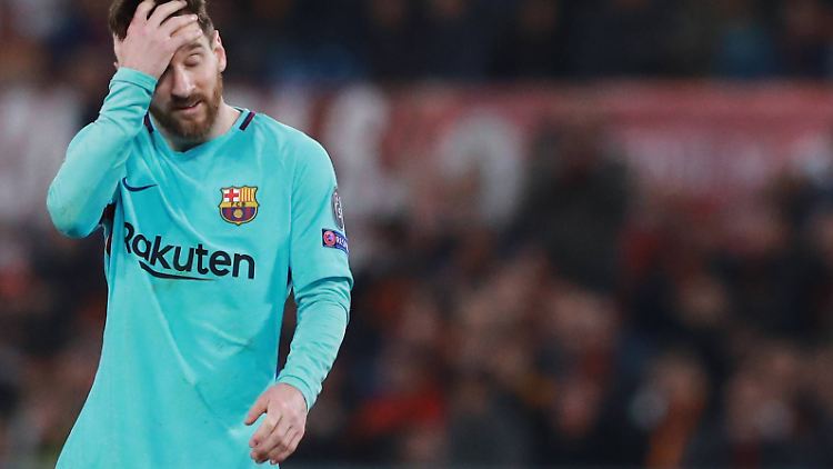 "Ohne Spielwitz, ohne Messi, ohne Argumente" meint die Presse zum heftigen 0:3-Fiasko des FC Barcelona.