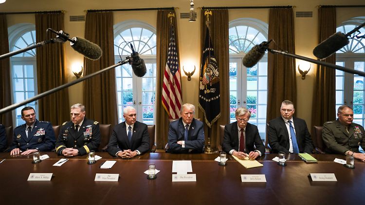 US-Präsident Donald Trump will in Kürze sein weiteres Vorgehen in Syrien verkünden. 
