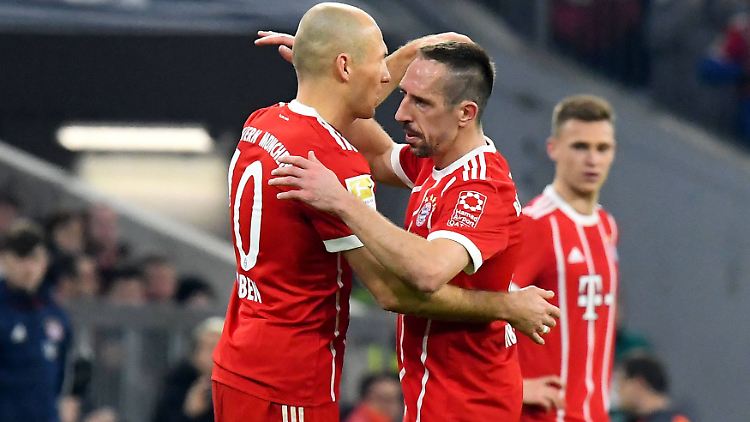 Generationentreffen beim FC Bayern.