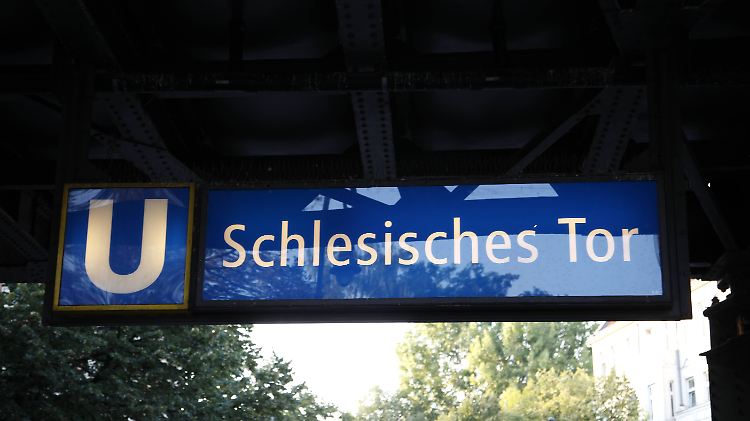Der Tatort: Der U-Bahnhof Schlesisches Tor in Berlin-Kreuzberg.