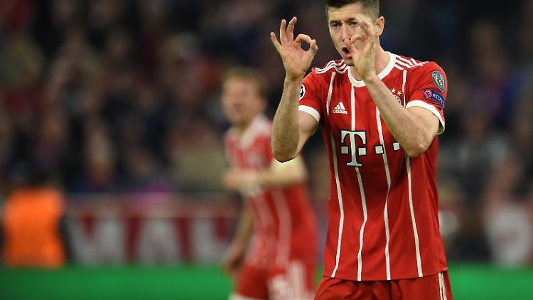 Robert Lewandowski sagt: "Alles in Ordnung."