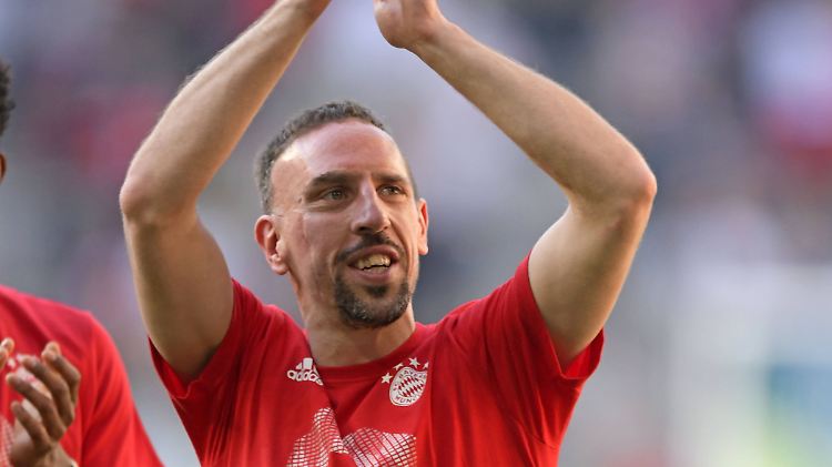 Eine Institution im Spiel der Bayern: Franck Ribéry bleibt wohl noch ein Jahr in München.