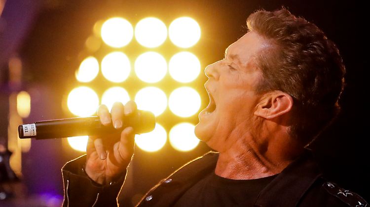 In Berlin umjubelt: David Hasselhoff.