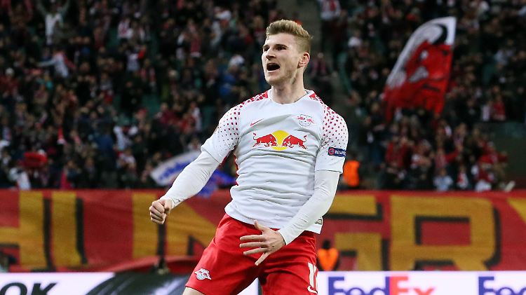 Im Hinspiel gegen Marseille erzielte Werner das wichtige 1:0.