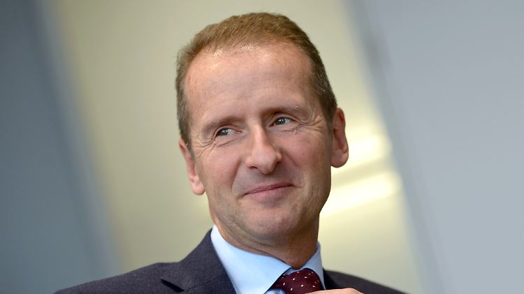 Herbert Diess hat allen Grund zur Freude: Er wurde zum Vorstandschef von VW befördert.