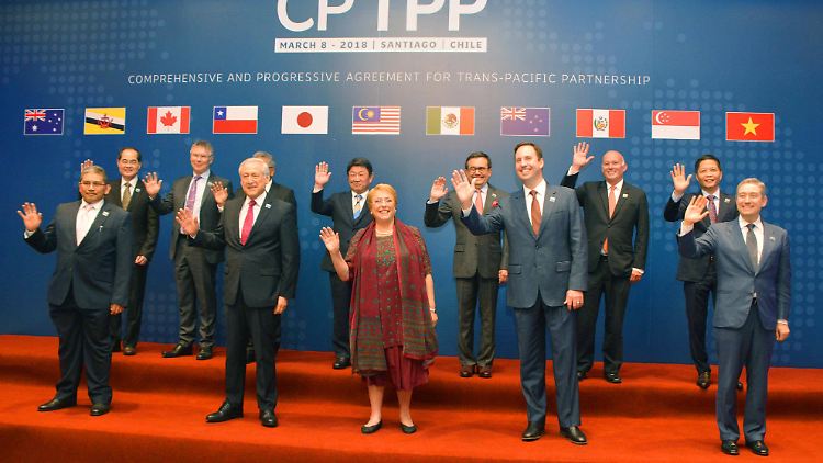 Erst im März 2018 wurde das CPTPP-Abkommen unterzeichnet - ohne die USA.
