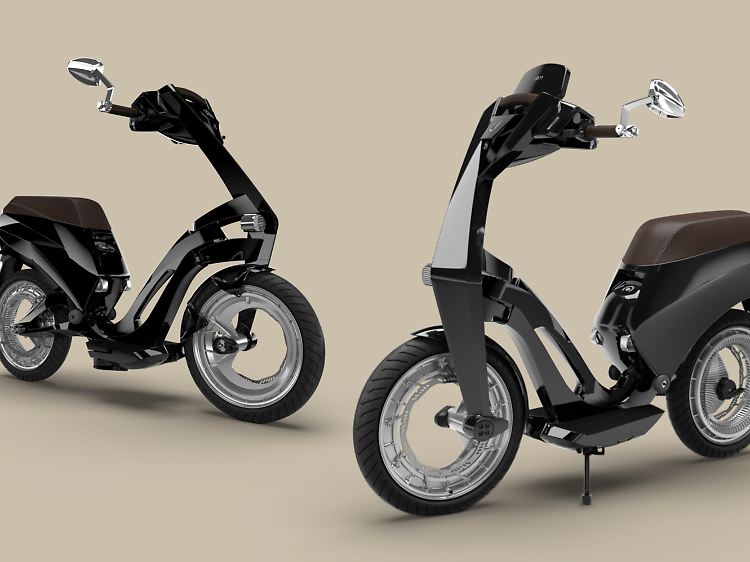 Der E-Scooter Ujet ist die mit Abstand progressivste Neuheit im derzeit stark wachsenden E-Roller-Markt.