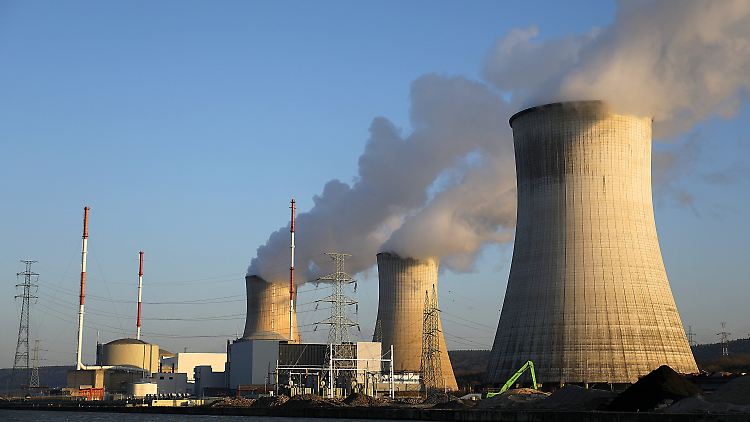 Das Atomkraftwerk Tihange in Belgien.