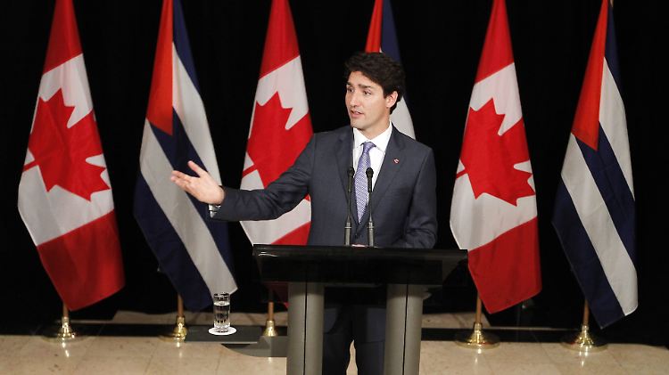 Schon der Vater des heutigen kanadischen Premiers Justin Trudeau pflegte während seiner Regierungszeit enge Beziehungen zu Kuba.