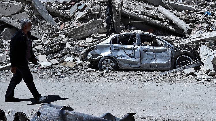 In Duma soll die syrische Führung Chemiewaffen gegen die eigene Bevölkerung eingesetzt haben.