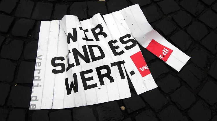 Verdi erzielte gerade einen Tarifabschluss für die Beschäftigten im öffentlichen Dienst.