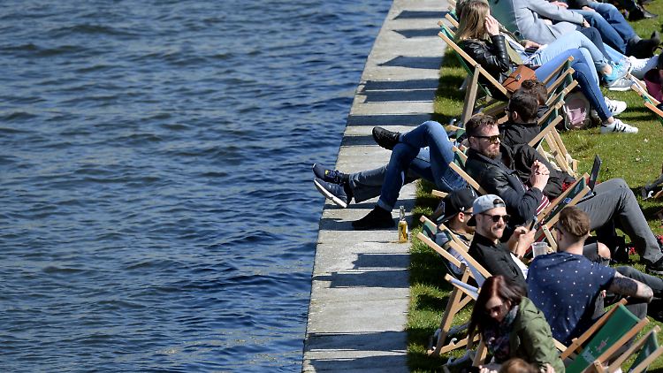 Vorm Wochenende bringen es die Temperaturen oft auf 22 bis knapp 30 Grad.