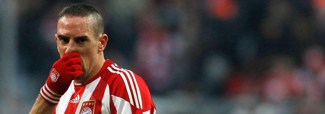 Er will doch nur spielen: Franck Ribéry.