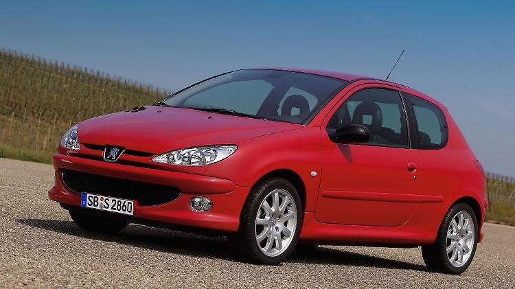 Der Peugeot 206 wurde 1998 eingeführt.