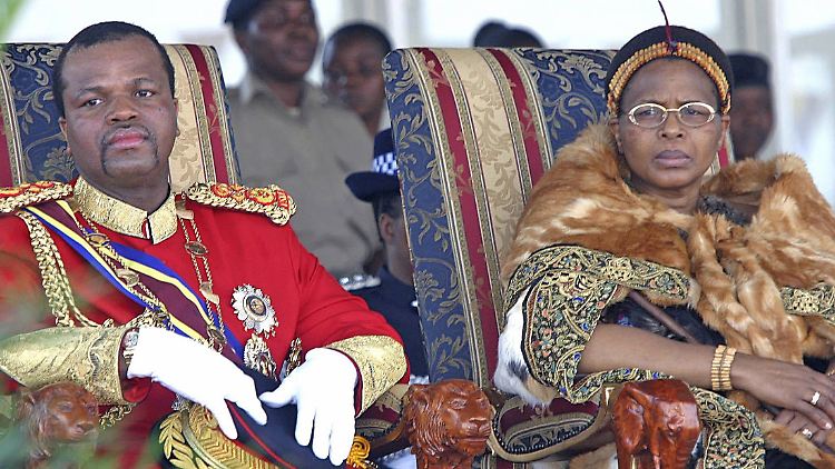 König Mswati III. regiert ohne jegliche Einschränkung, er ist der letzte absolute Monarch Afrikas.