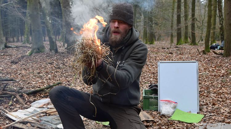 Hat Feuer gemacht: Björn Hombergs