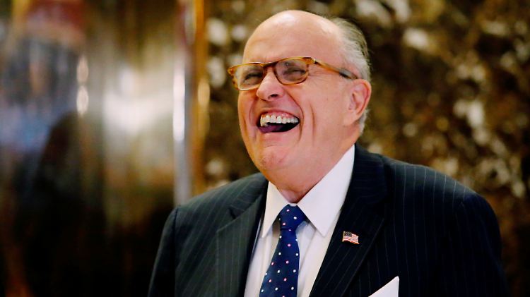 Auch mit 73 Jahren noch offen für neue Herausforderungen: Rudy Giuliani.