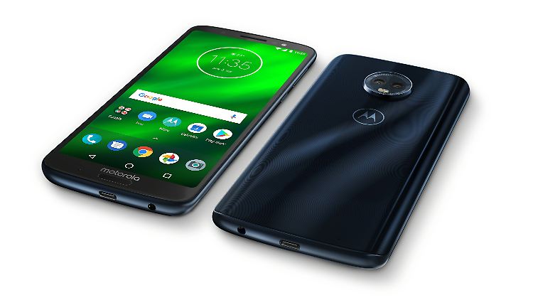 Das Moto G6 Plus.