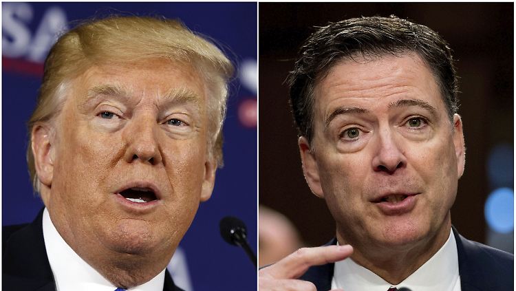 US-Präsident Trump hatte Comey vor knapp einem Jahr als FBI-Chef gefeuert.