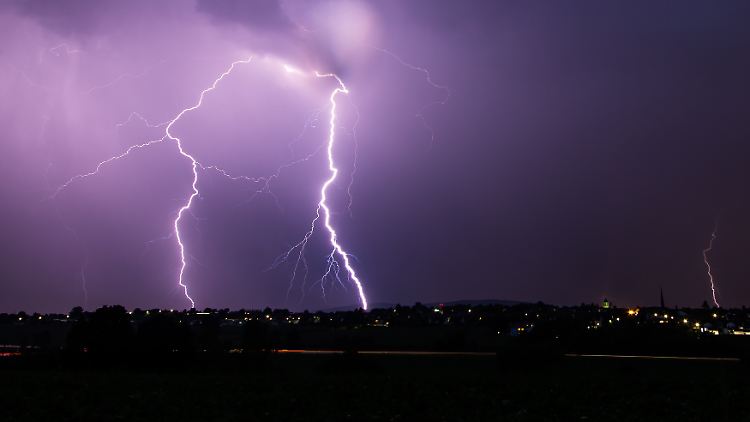 Diese Woche ziehen einige kräftige Unwetter durchs Land.