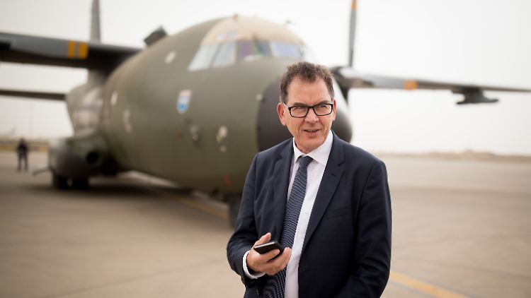 Entwicklungsminister Gerd Müller besucht zurzeit den Irak.