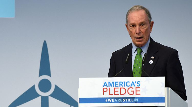 Der Milliardär und langjährige Bürgermeister New Yorks, Michael Bloomberg, ist Klimabotschafter der Vereinten Nationen.