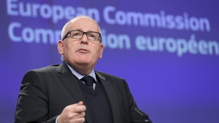EU-Vizekommissionspräsident Frans Timmermans