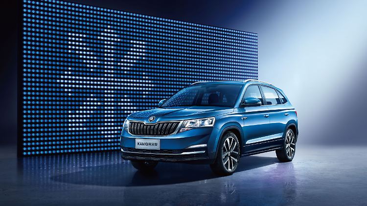 Seine Weltpremiere feiert der Skoda Kamiq auf der Auto China in Peking.