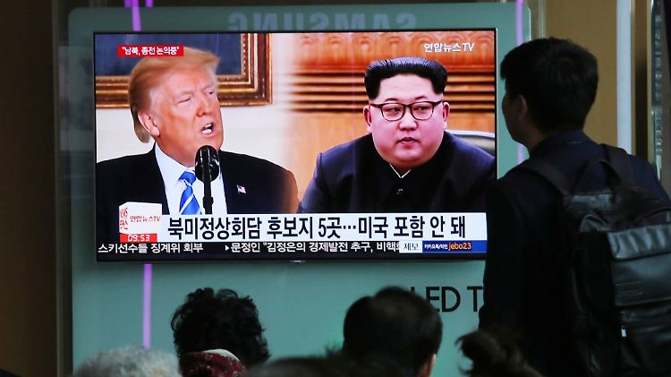 US-Präsident Trump will Kim Jong Un bei dem Gipfeltreffen zur atomaren Abrüstung drängen.