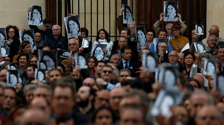 Die maltesische Journalistin Daphne Caruana Galizia war im Oktober 2017 getötet worden.