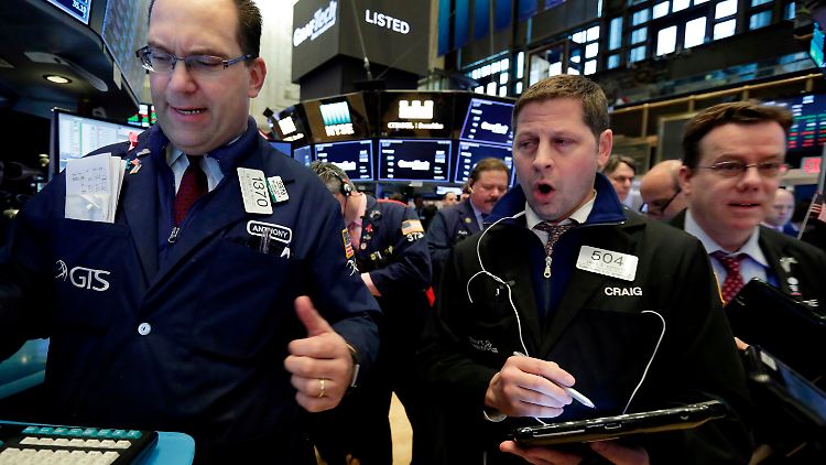 Inflationsängste drücken an der New Yorker Börse auf die Stimmung.