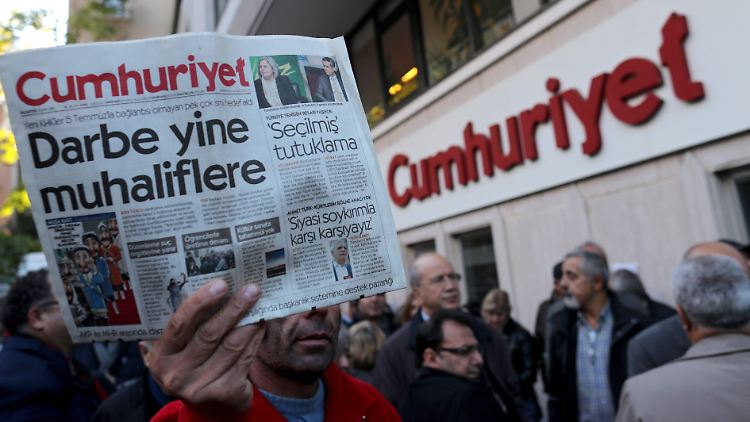 Die "Cumhuriyet"-Zentrale in Istanbul.