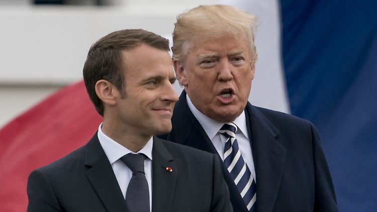"Ich versuche zu zeigen, dass dieses Abkommen Sinn ergibt", sagte Macron mit Blick auf den Iran.