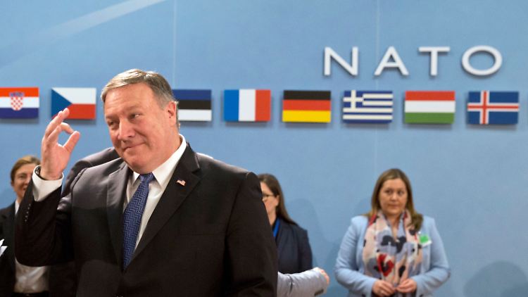 Pompeo will genau wissen, wie es die Nato-Mitglieder mit dem Zwei-Prozent-Ziel halten.