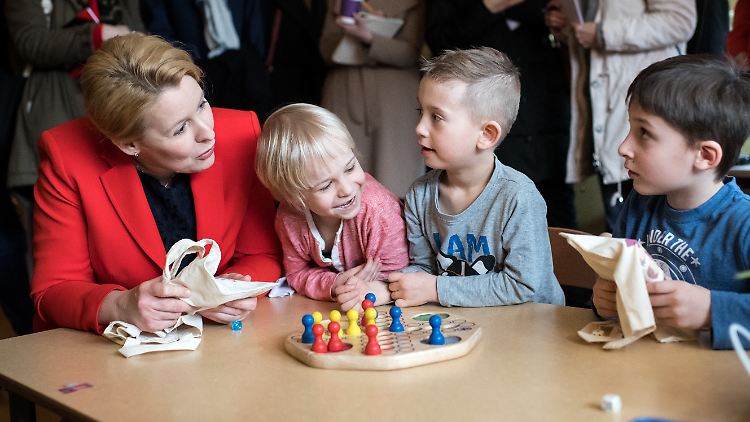Will ihr erstes großes Vorhaben als Familienministerin auf den Weg bringen: Franziska Giffey.