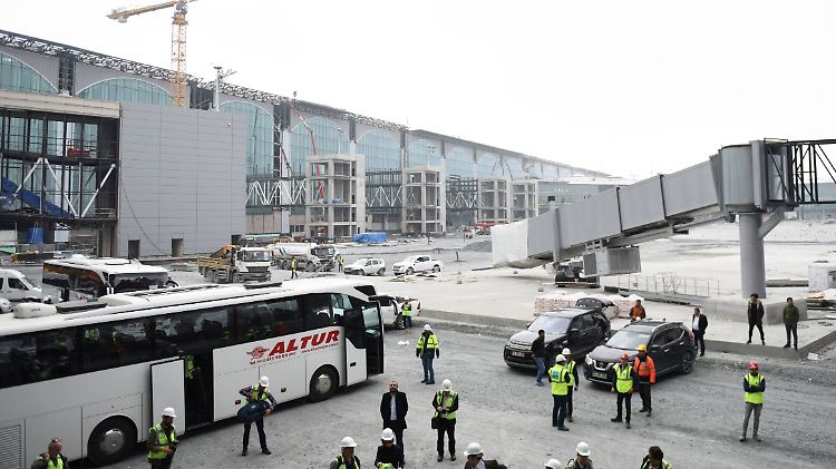 Im Herbst soll der neue Istanbuler Airport in Betrieb genommen werden.