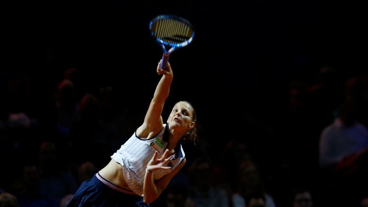 Karolina Pliskova trifft im Finale auf coco Vandeweghe.