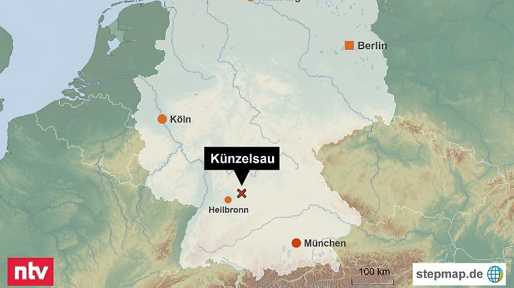 Kreisstadt im Nordosten Baden-Württembergs: Die Polizei ermittelt in Künzelsau in alle Richtungen.
