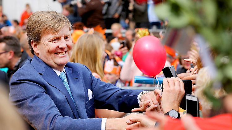 Willem-Alexander ist beim Volk sehr beliebt.