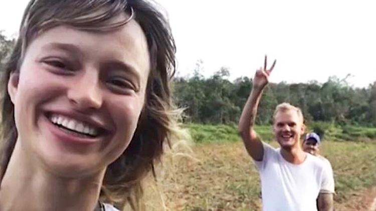 Sehen glücklich aus: Kacerova und Bergling. 