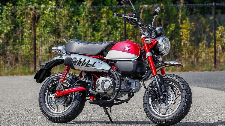 Im Sommer wird die Reinkarnation der Honda Monkey bei den Händlern stehen.