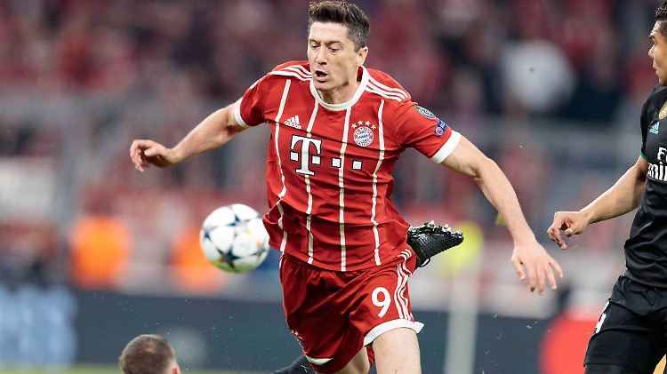 Stolpert Robert Lewandowski mit den Bayern über Real Madrid? Oder gelingen ihm im Rückspiel Tore?