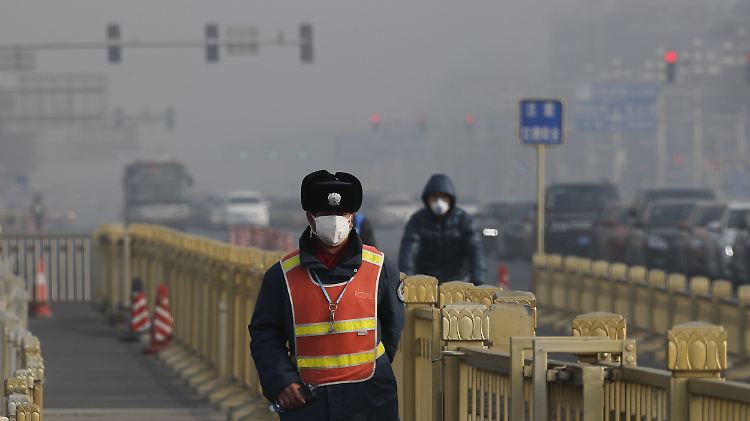 Tiananmen-Platz in Peking: Von den Todesfällen durch Luftverschmutzung sind vor allem Asien und Afrika betroffen.