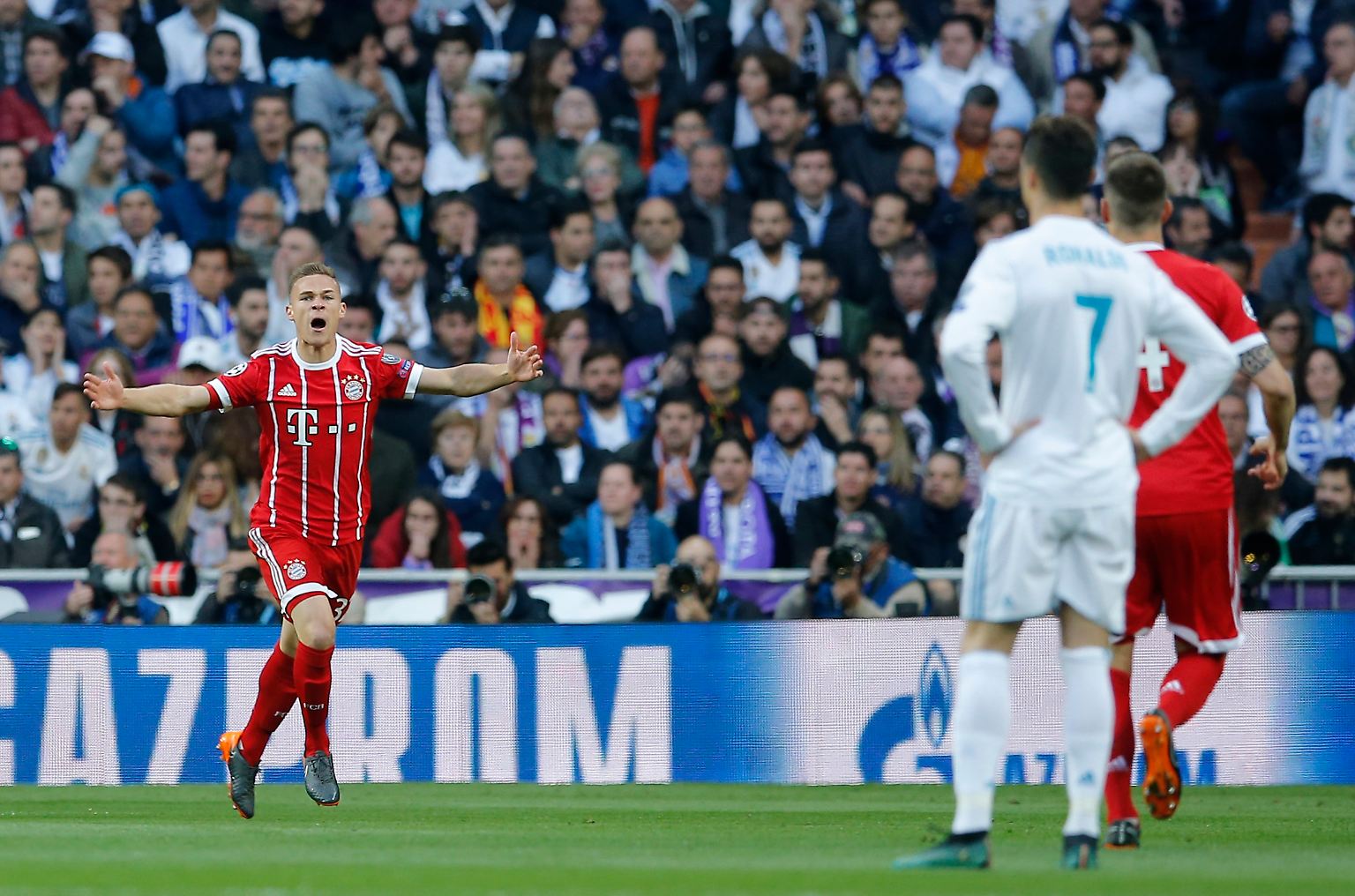 Auf ein großes Spiel folgte für den FC Bayern in Madrid ...
