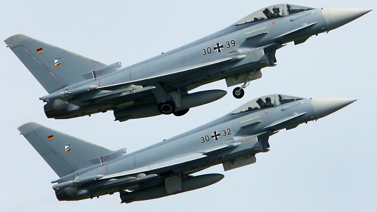 Bei der Nato habe Berlin insgesamt 82 Jets (hier ein Archivbild) für Krisenfälle zugesagt. 